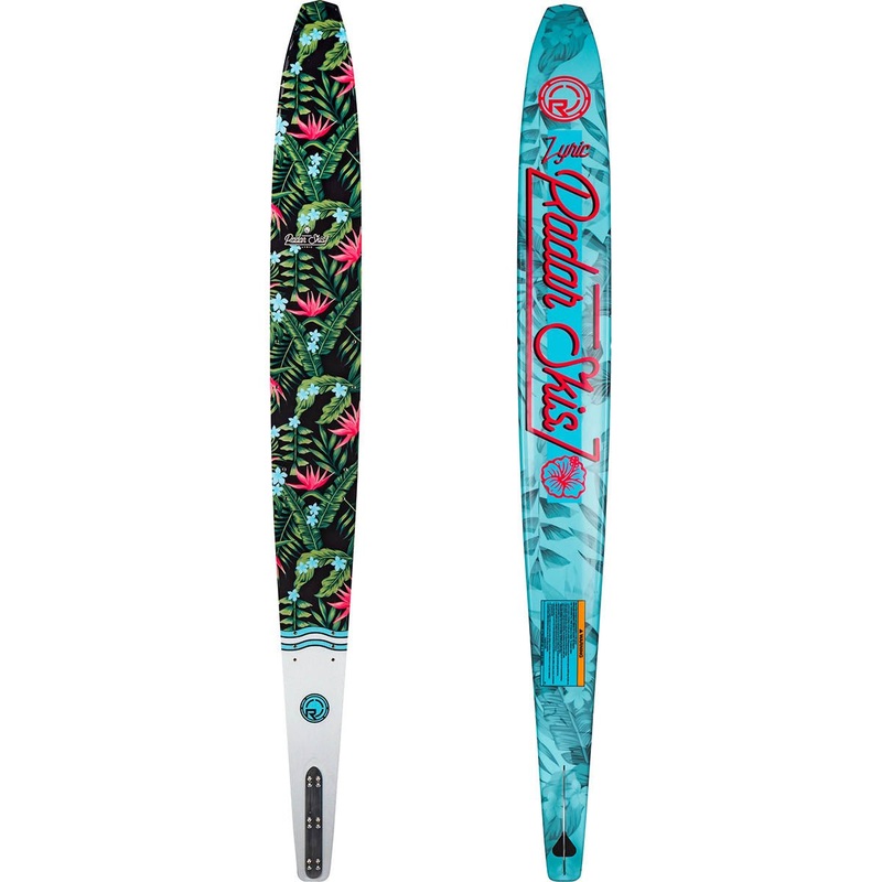 Radar Lyric Water Ski in Tropical/Sky Blue/ White 2020