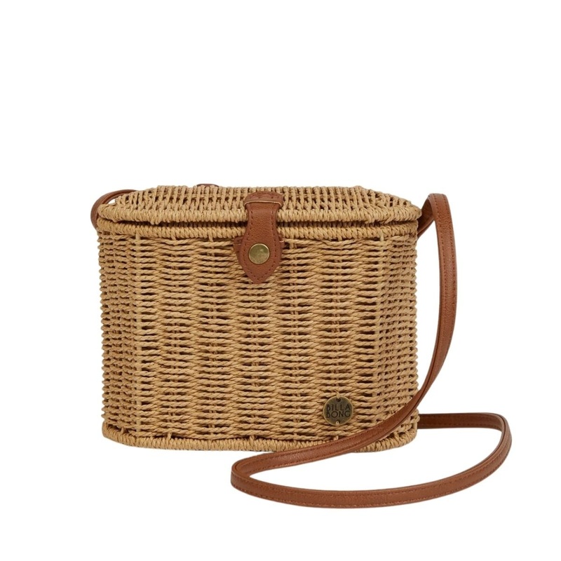 Billabong Making Moves Straw Crossbody Bag