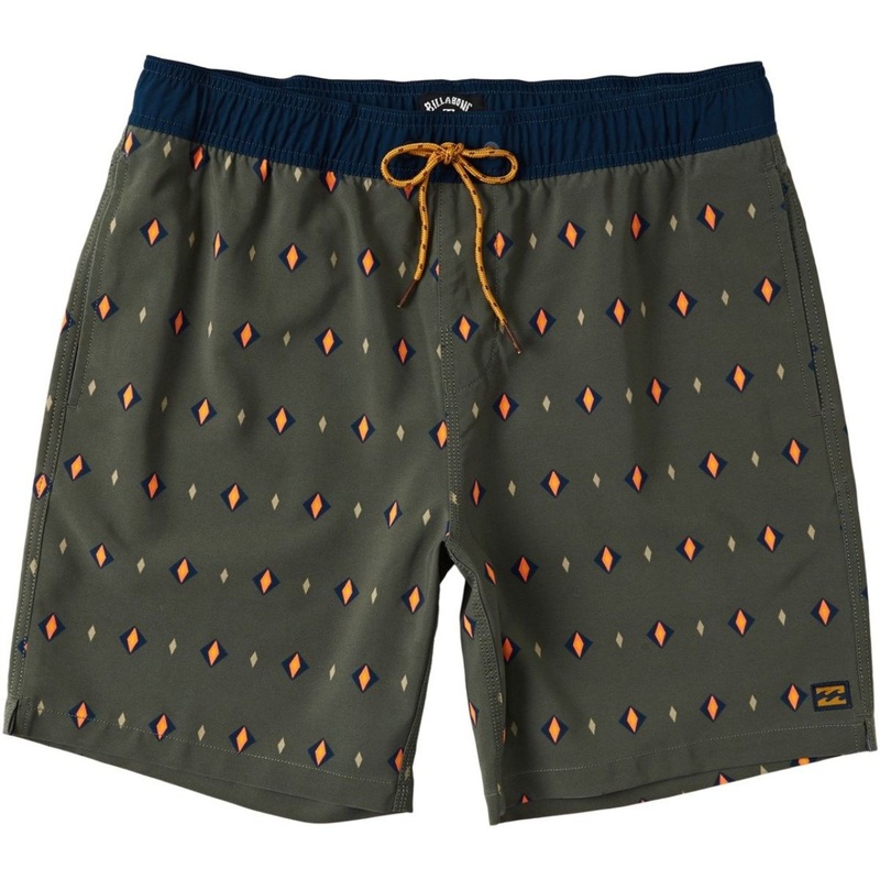 Billabong Sundays Layback Boardshort in Military