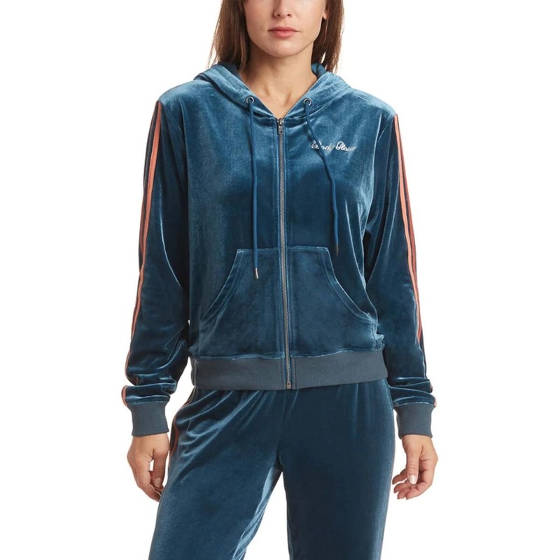 Body Glove Sportswear Women's Small Cursive Chest Sweater in Navy