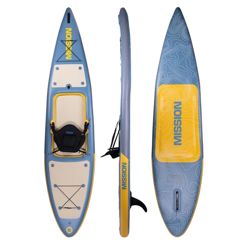 Mission Stillwater Inflatable Kayak + iSUP Crossover
