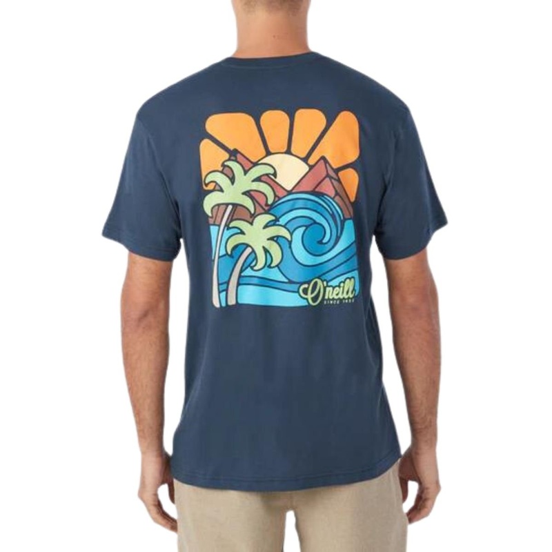 O'Neill Promised Land Tee in Navy
