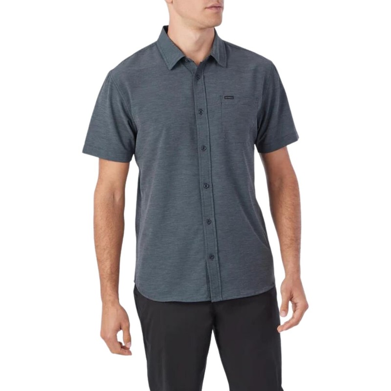 O'Neill TRVLR UPF Traverse Solid Shirt in Black