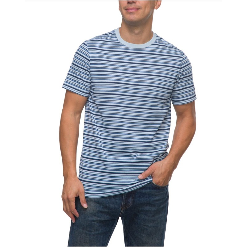 Reef Edwards Short Sleeve Men's Knit Crew in Skyway
