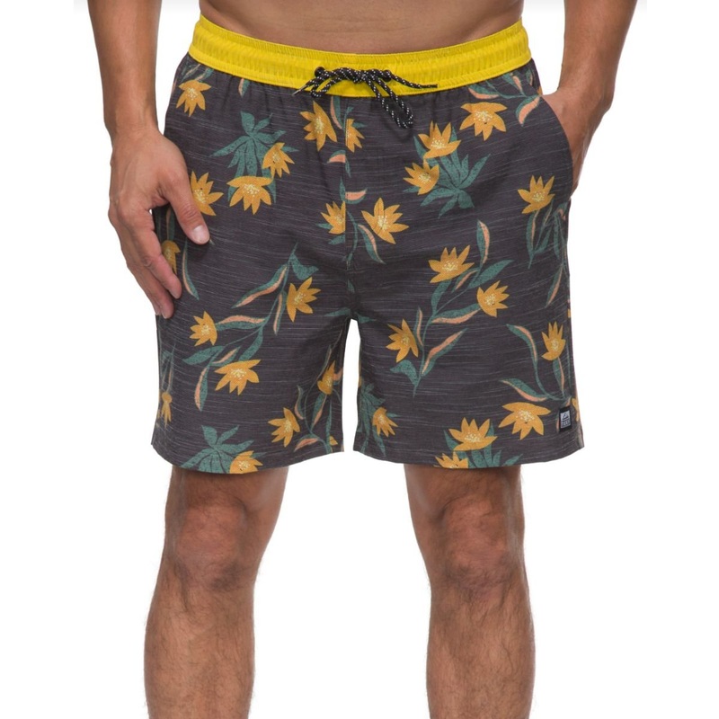 Reef Trenton Woven Short in Caviar
