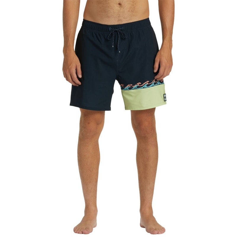 Billabong Burleigh Layback 17" Boardshorts in Navy