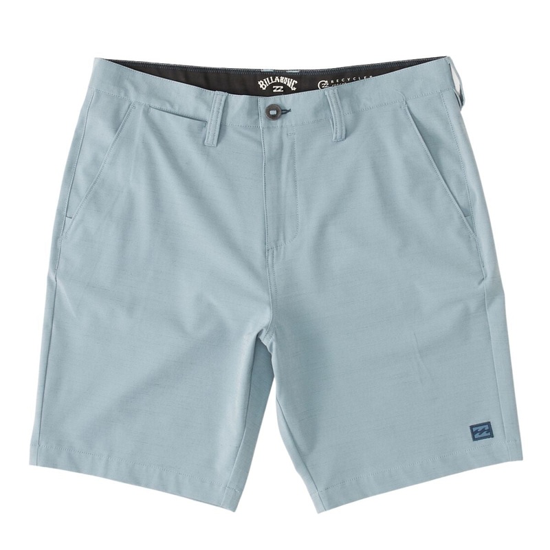 Billabong Crossfire Slub 19" Hybrid Shorts in Washed Blue