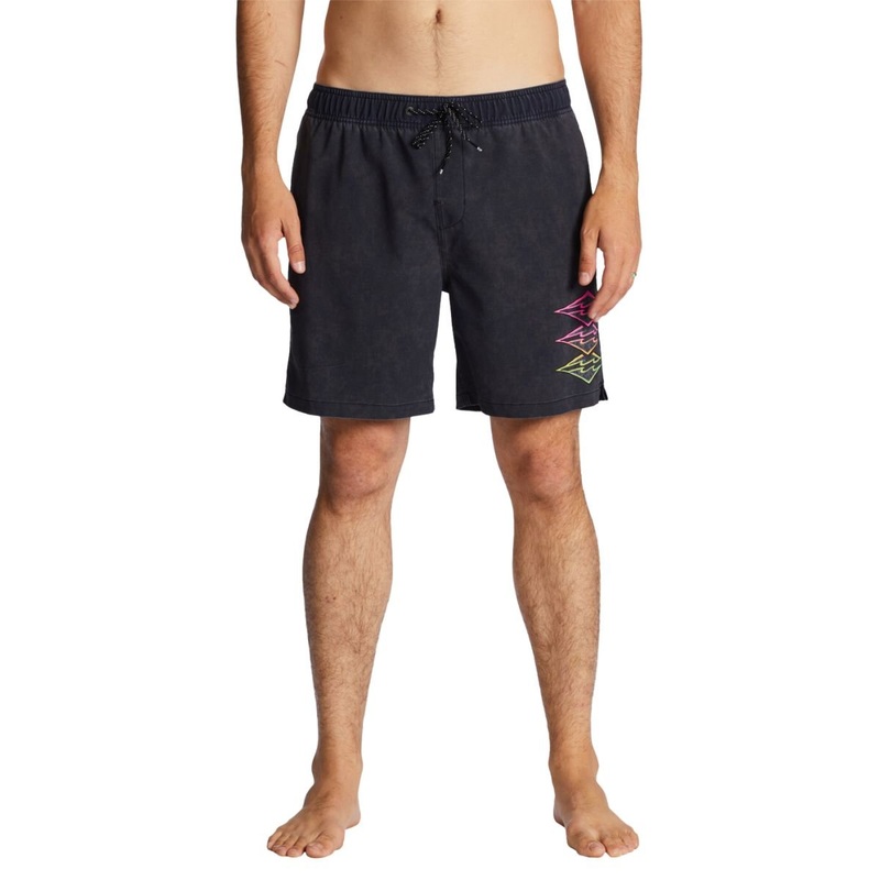 Billabong Riot Layback 17" Boardshorts in Black