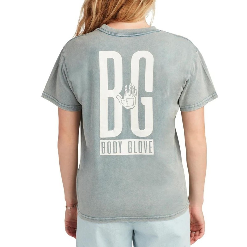 Body Glove Women's Core Tee Stand Tall in Pacific Blue
