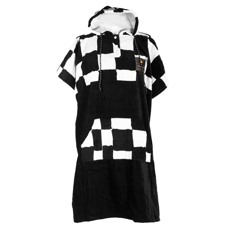 Liquid Force Checker Changer Towel Black/White