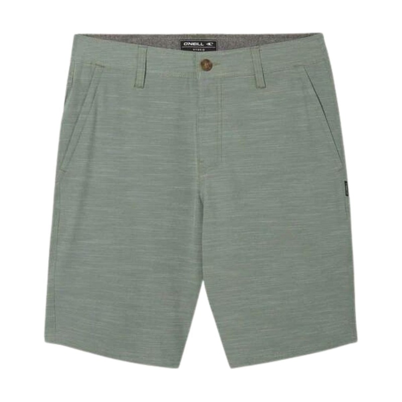 O'Neill Locked Slub Hybrid Short in Sage