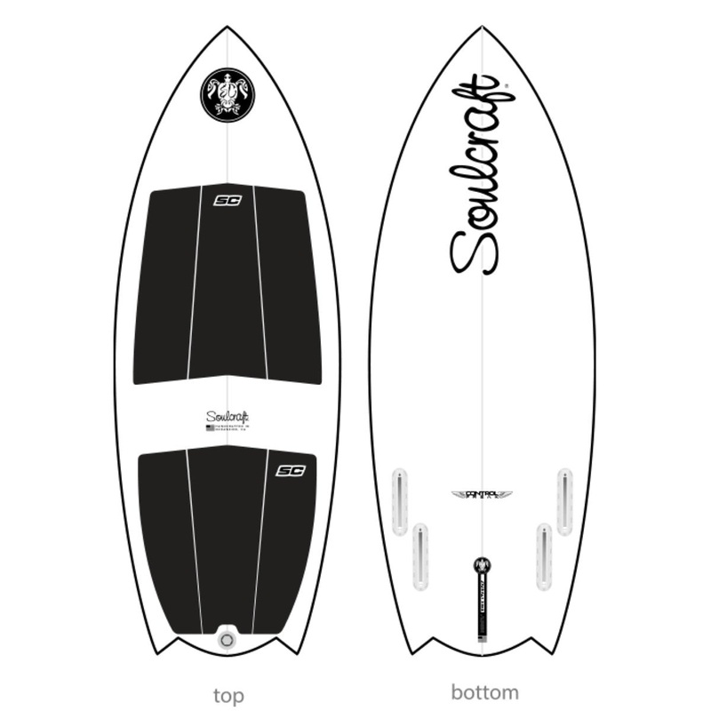 Soulcraft Control Freak A-Series Wakesurf Board 2022