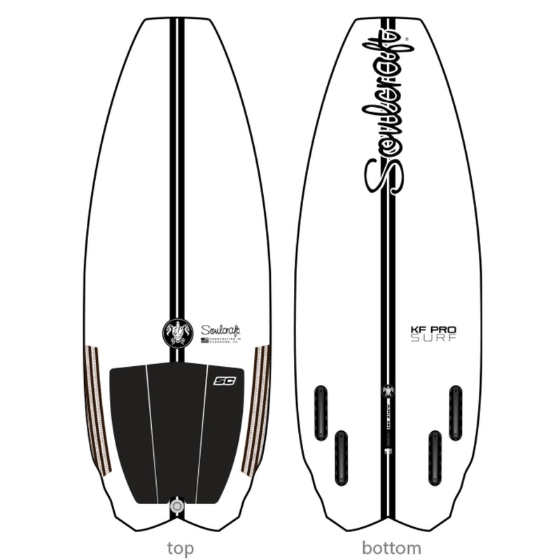 Soulcraft KF Pro Surf R-Series Wakesurf Board 2022