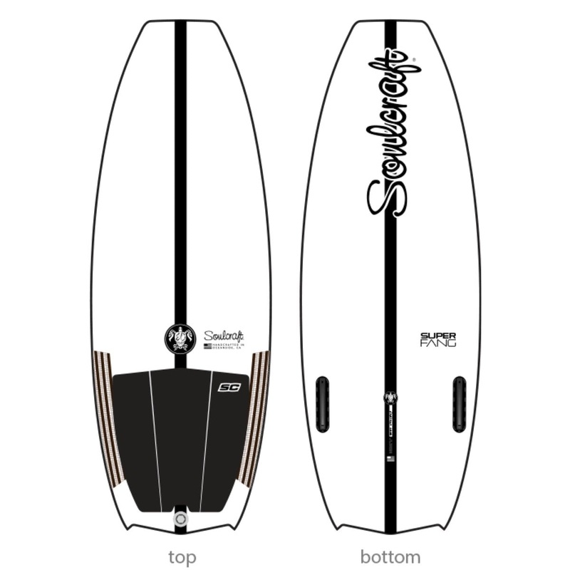 Soulcraft SuperFang R-Series Wakesurf Board 2022