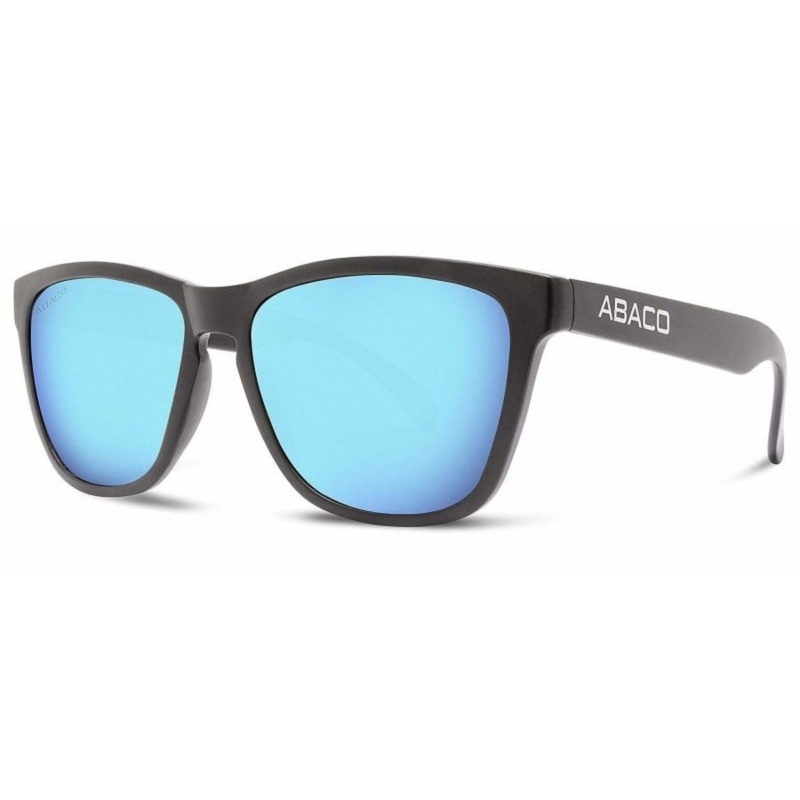 Abaco Dockside Sunglasses in Gloss Black/Caribbean Blue