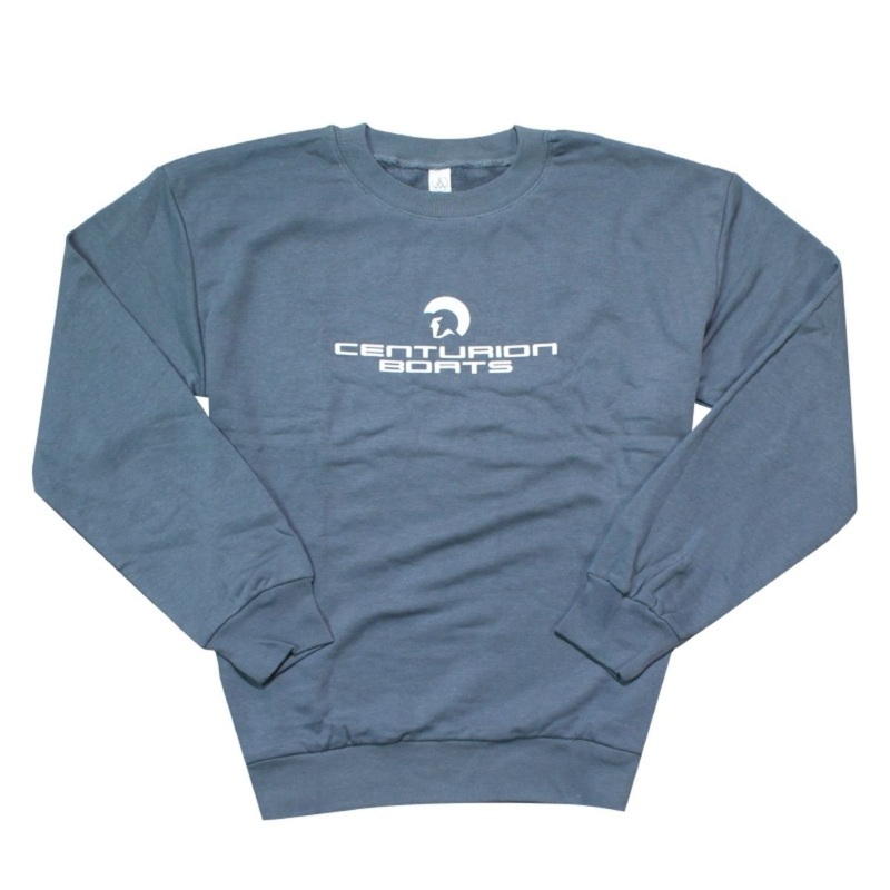 Centurion Women's Terry Crew Sweatshirt in Denim Navy
