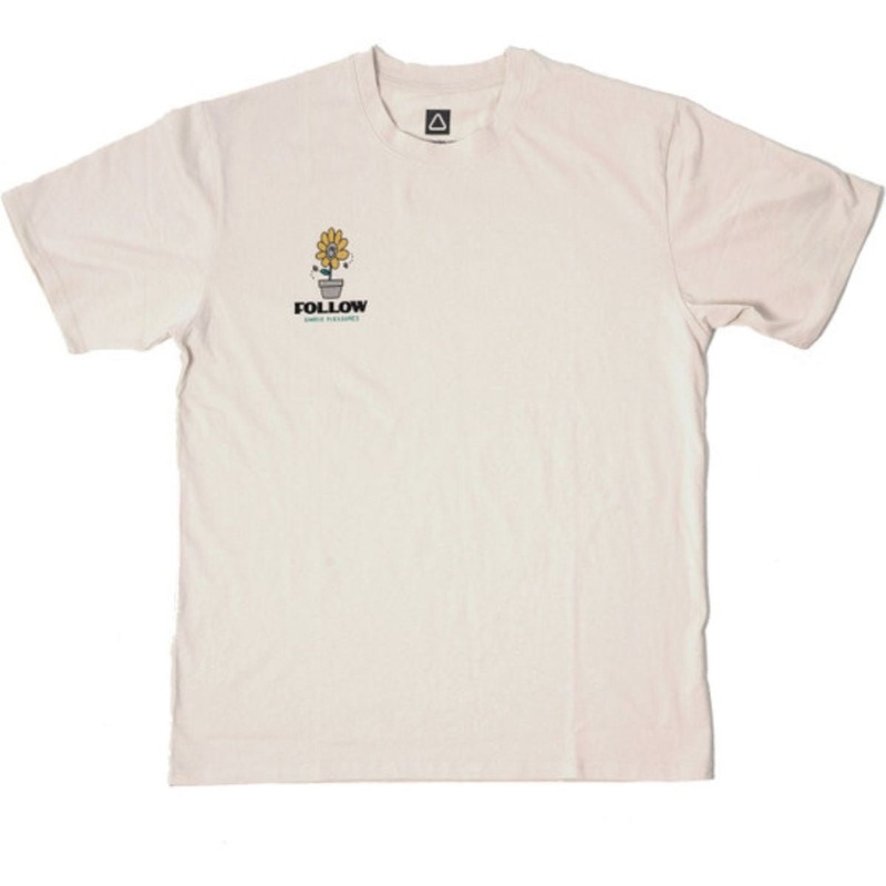 Follow Simple Pleasures Men's Tee in Natural