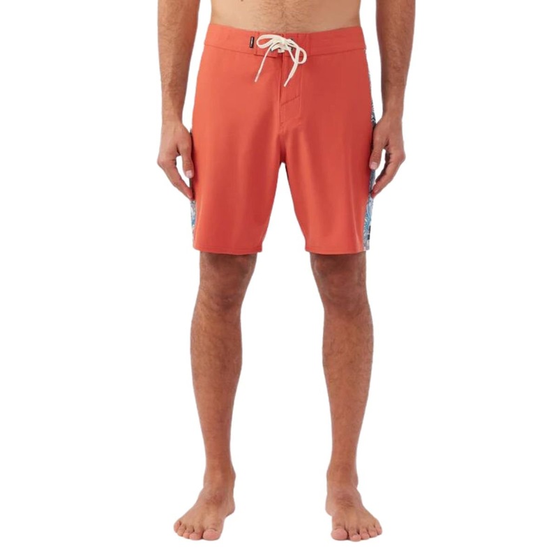 O'Neill Hyperfreak Mysto Side Panel 18" Boardshorts in Picante