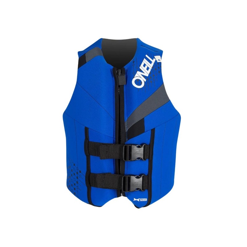 O'Neill Life Vest 2021 Teen Reactor USCG in Blue