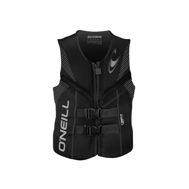 O'Neill Life Vest Reactor FZ USCG Black
