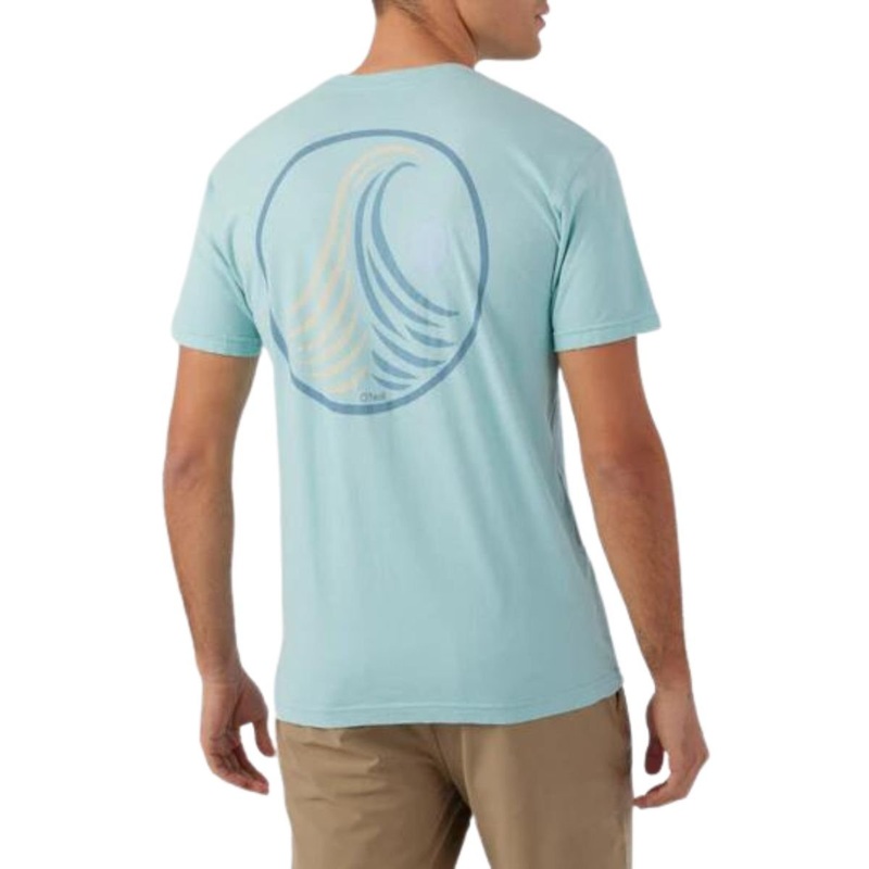 O'Neill OG Wedge Tee in Aqua Haze