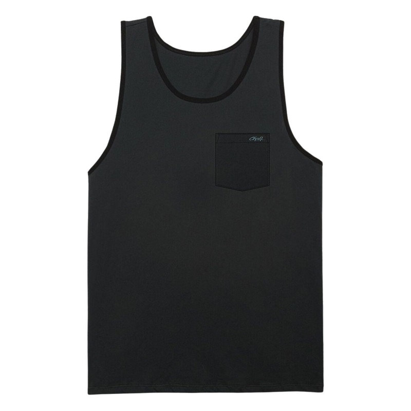 O'Neill Signature Tank Pocket Men's in Dark Charcoal