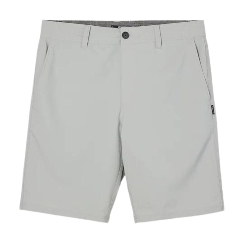 O'Neill Stockton 20" Hybrid Shorts in Light Grey