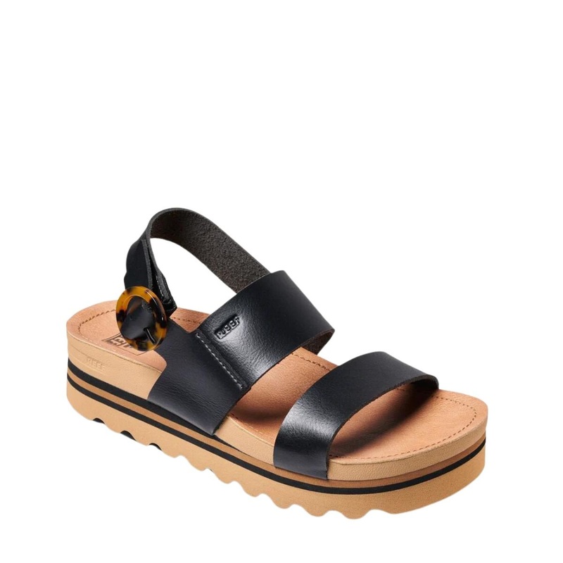 Reef Horizon Hi Buckle Womens Sandal in Black