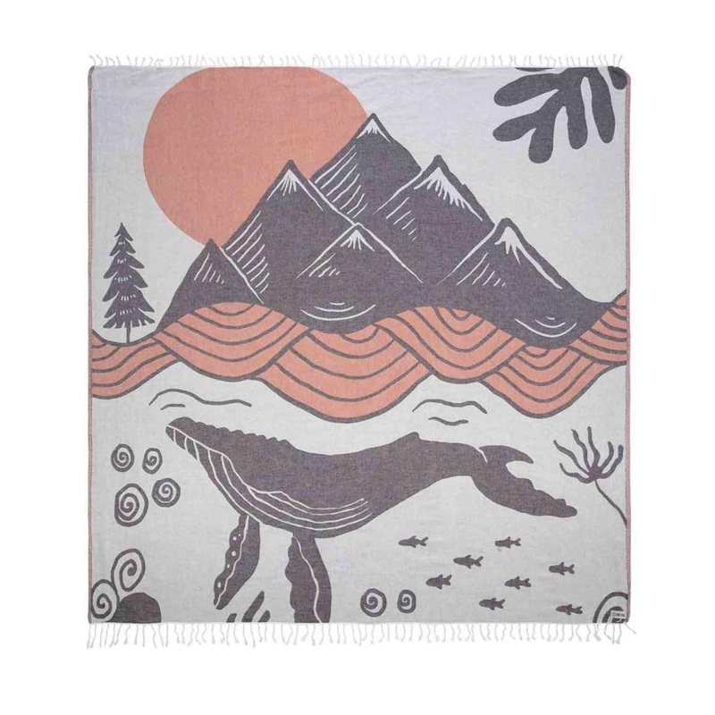 Sand Cloud Sei Whale Towel