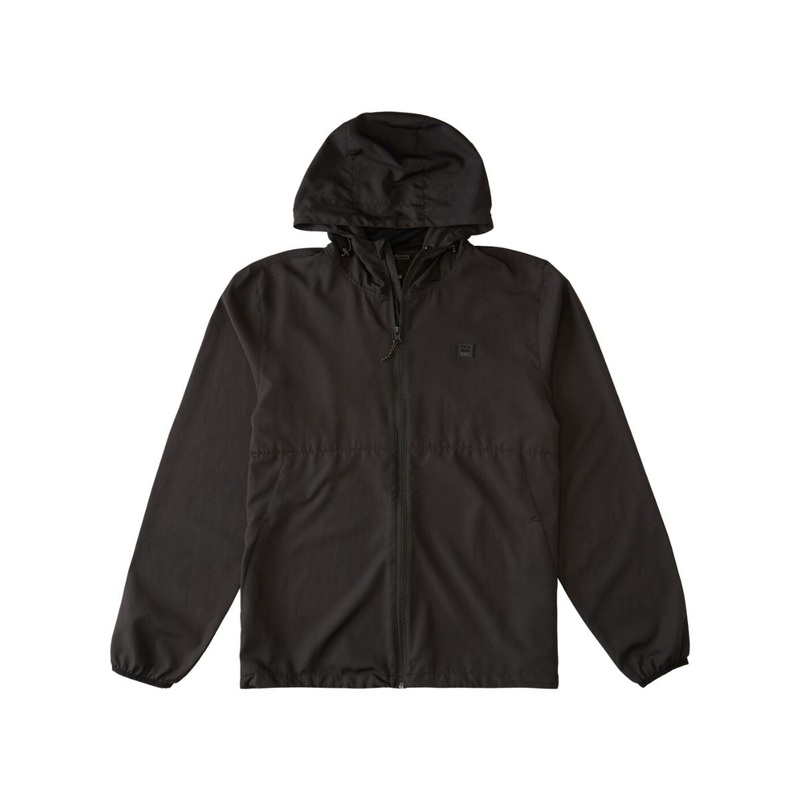 Billabong Boys Transport Windbreaker Jacket in Black