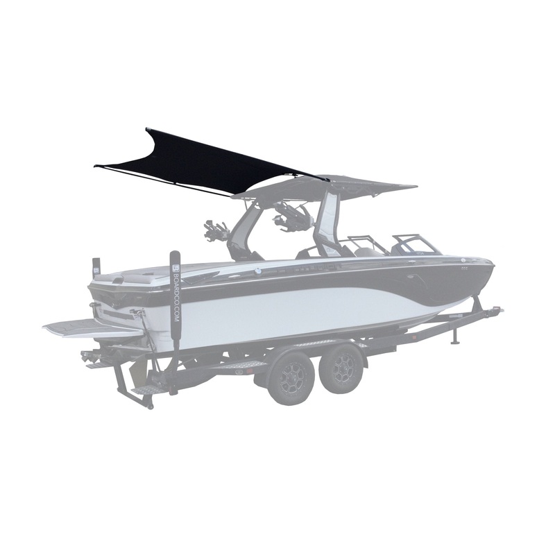 8' Folding Canopy Mounted Shade Sail, 77"-79" Wide