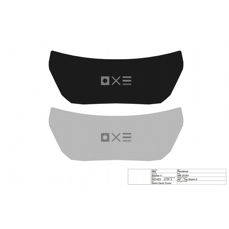 MB Angled Swim Platform Cover