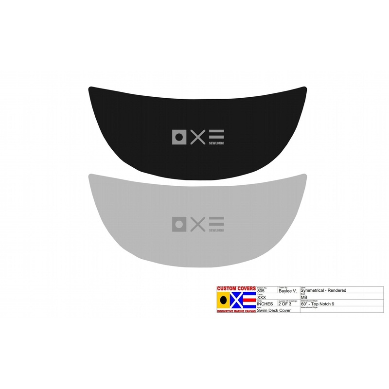 MB Rounded Swim Platform Cover
