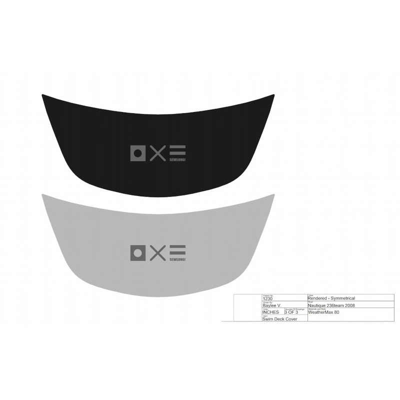 Nautique Round Swim Platform Cover