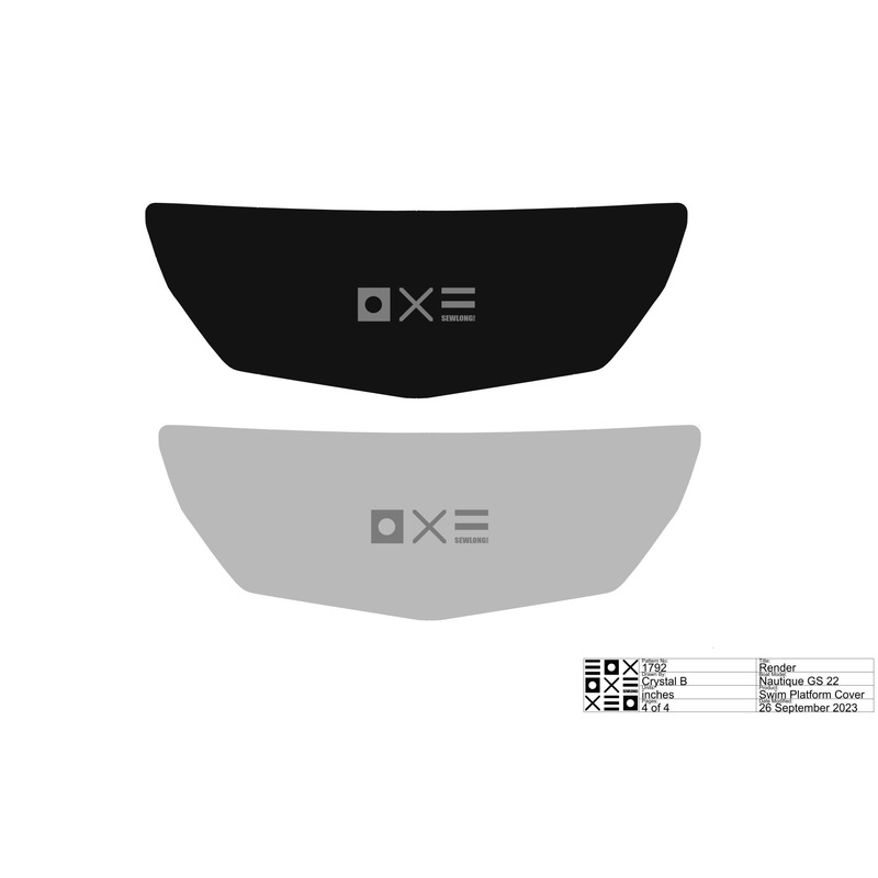Nautique GS20, GS22, GS24 Swim Platform Cover
