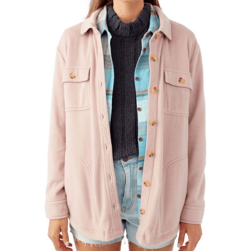 O'Neill Collins Solid Superfleece in Mauve