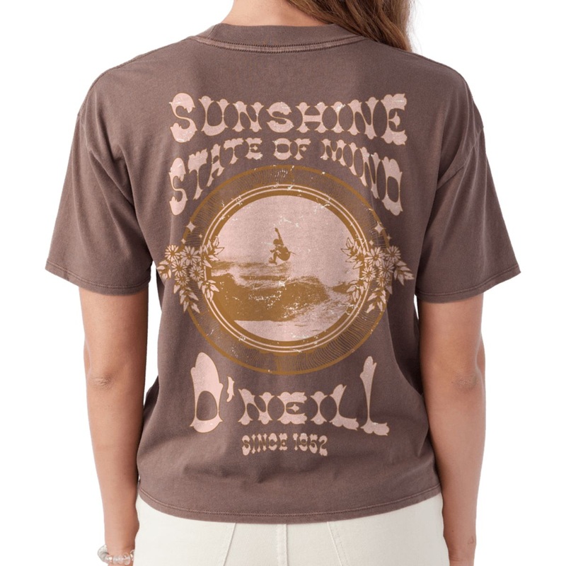 O'Neill Way Back Tee in Coffee