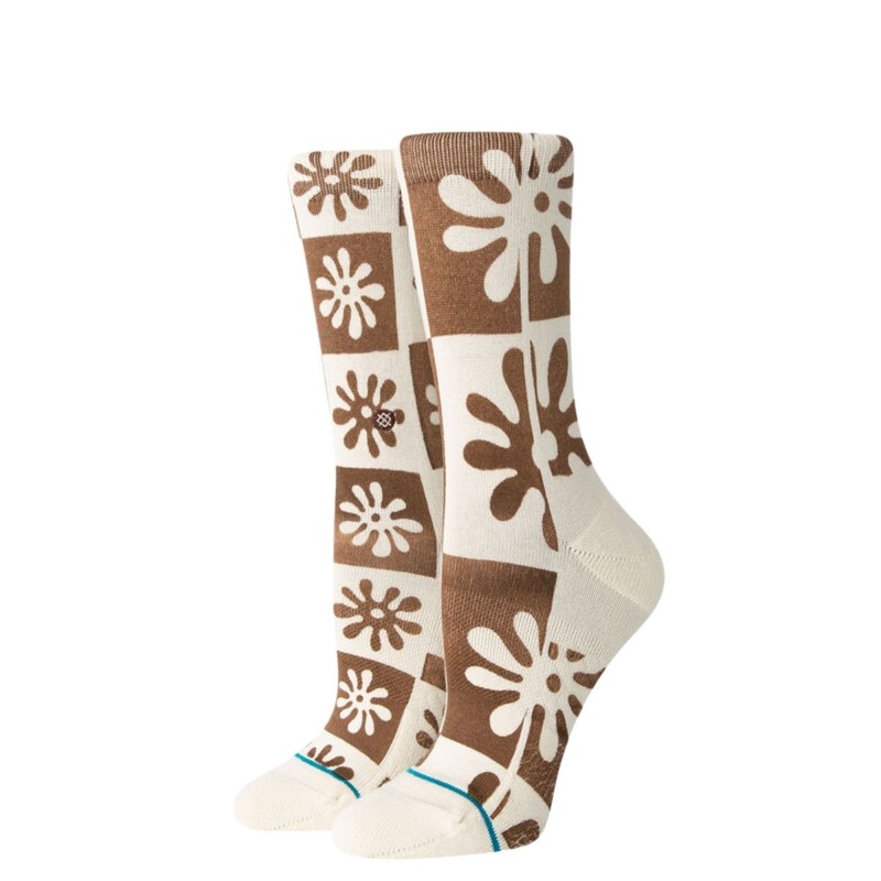 Stance Flower Girl socks in Off White