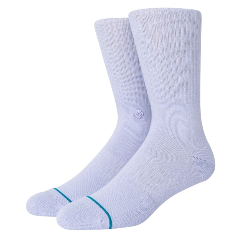 Stance Icon Socks in Lilac Ice
