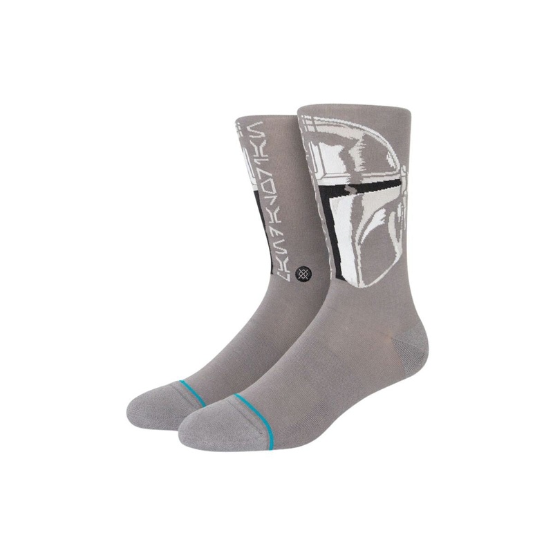 Stance Mando Socks in Grey