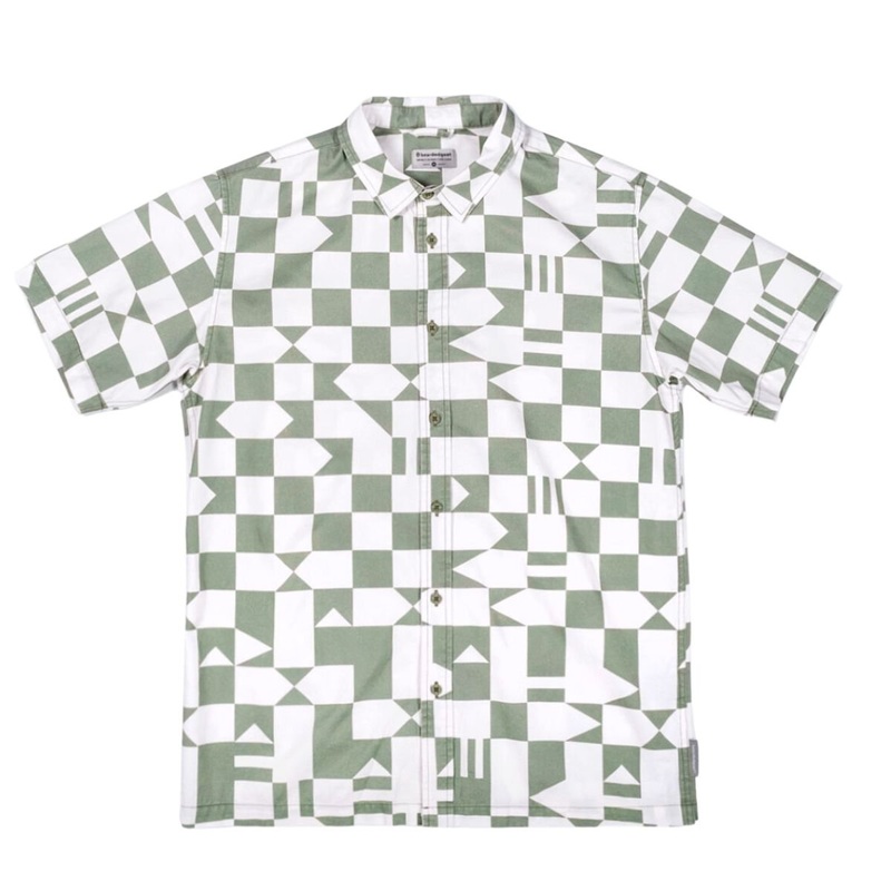 Bearded Goat Men's Porte Shirt in Green