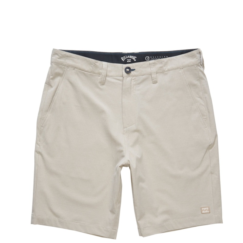 Billabong Crossfire Mid Submersible 19" Hybrid Shorts in Moon