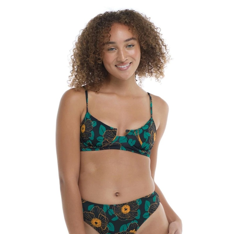 Eidon Thrive Erika Bikini Top in Dark Navy