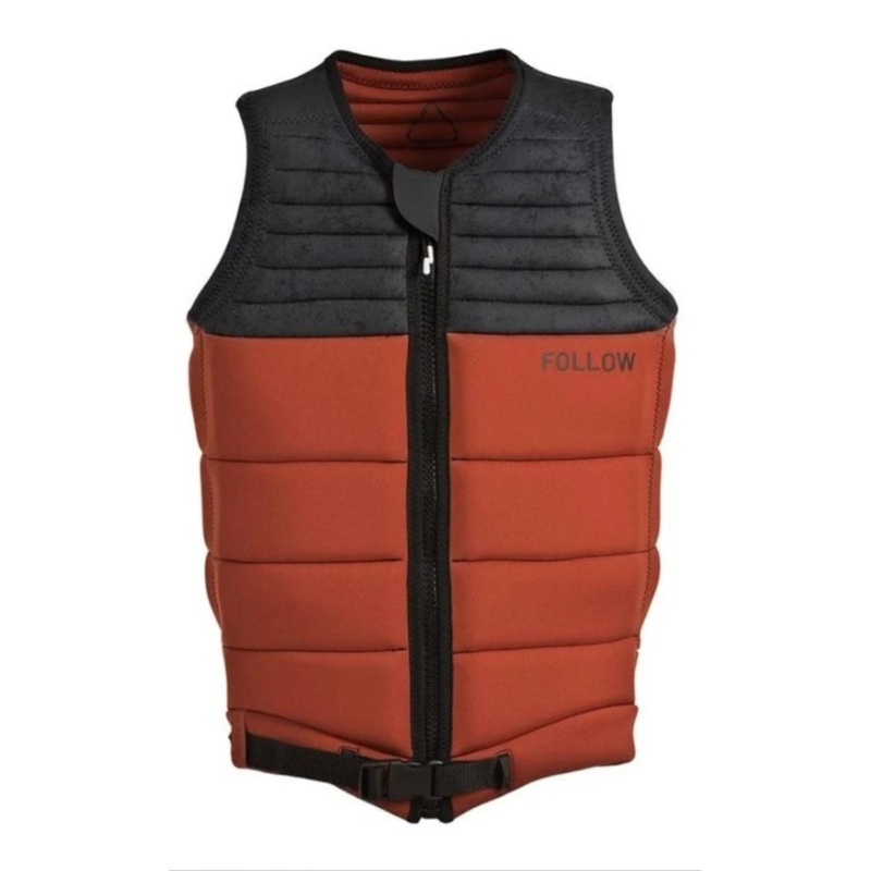 Follow Cody Comp Wake Vest in Rust