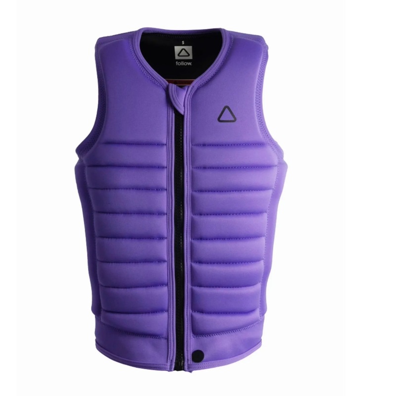 Follow Primary Mens Comp Wake Vest in Grape