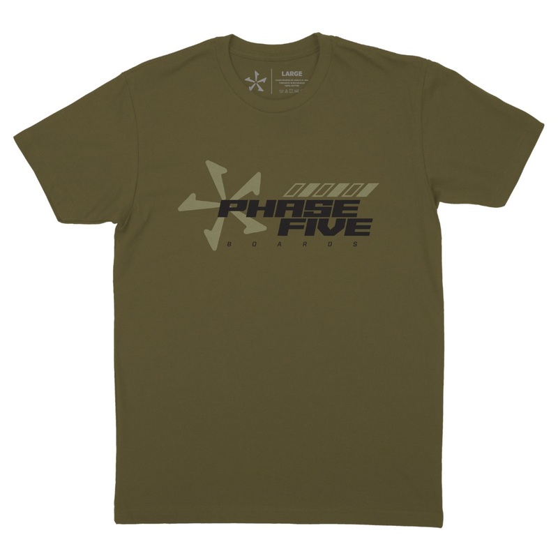 Phase 5 Squad Tee in Olive