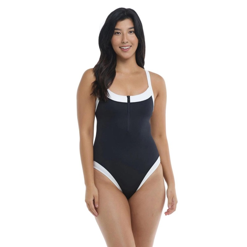 Skye Balance Eleine One Piece in Black