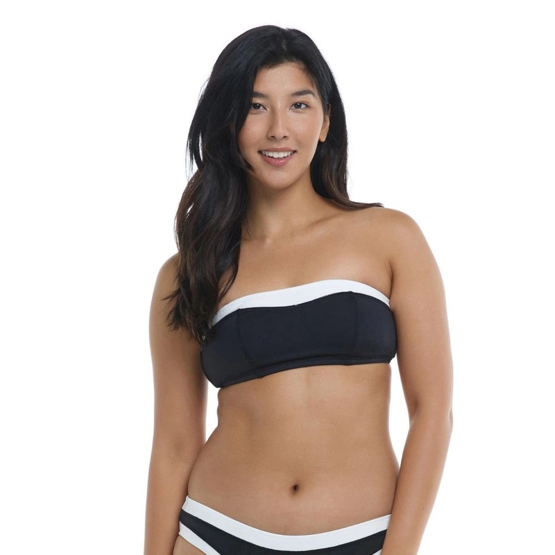 Skye Balance Rhian Bikini Top in Black