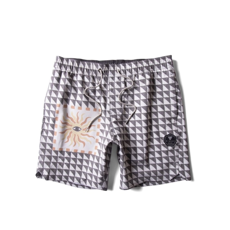 Vissla Twisted Minds 16.5" Ecolastic Men's Boardshort in Phantom
