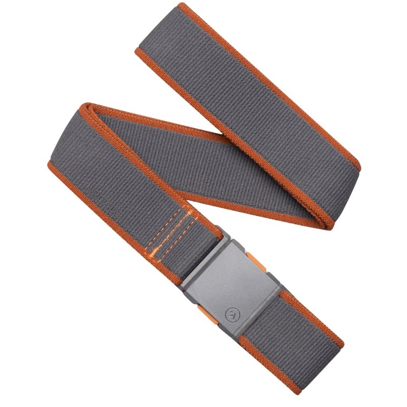 Arcade Carto Belt in Charcoal/Saddle